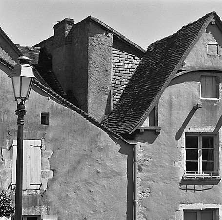 View Across the Bridge - Montmorillon