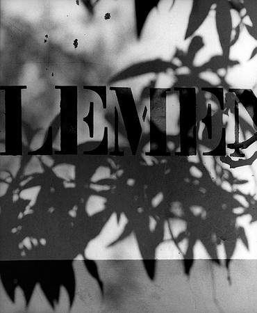 Shadows on Sign - Arles
